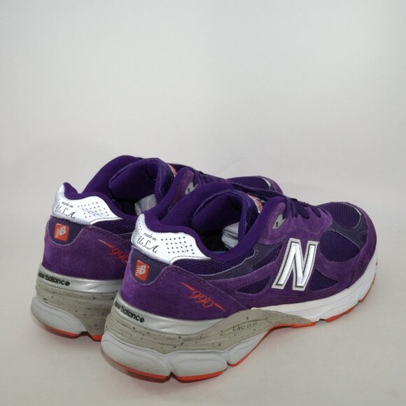 Rare 2013 New Balance 990v3 Boston Marathon M990BOS3 Made in USA Purple US 9 - Picture 7 of 12